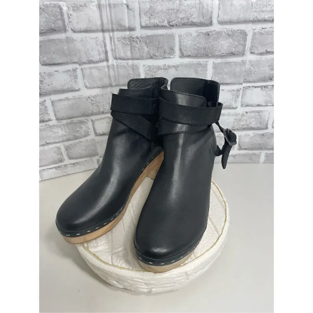 Free People Clog Booties